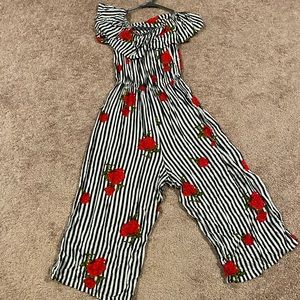 EUC Gorgeous Romper from Bealls Sz Small (off the shoulder)